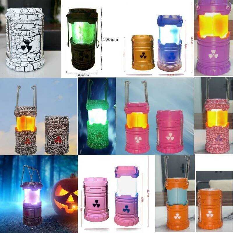 C 11 Kinds New Miniature Handheld Nuclear Reactor Lamp Lantern Toys Doomsday Nuclear Reaction Push