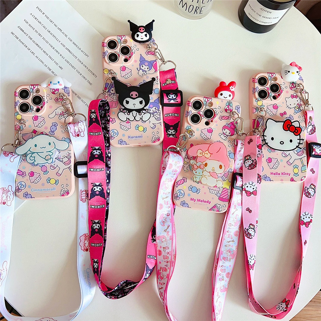 Sanrio 3Dการ์ตูนKitty Kuromiเคสโทรศัพท์สําหรับXiaomi 10 10T 10i 10S 11 11i 11X 12 12X Pro Lite Ultra