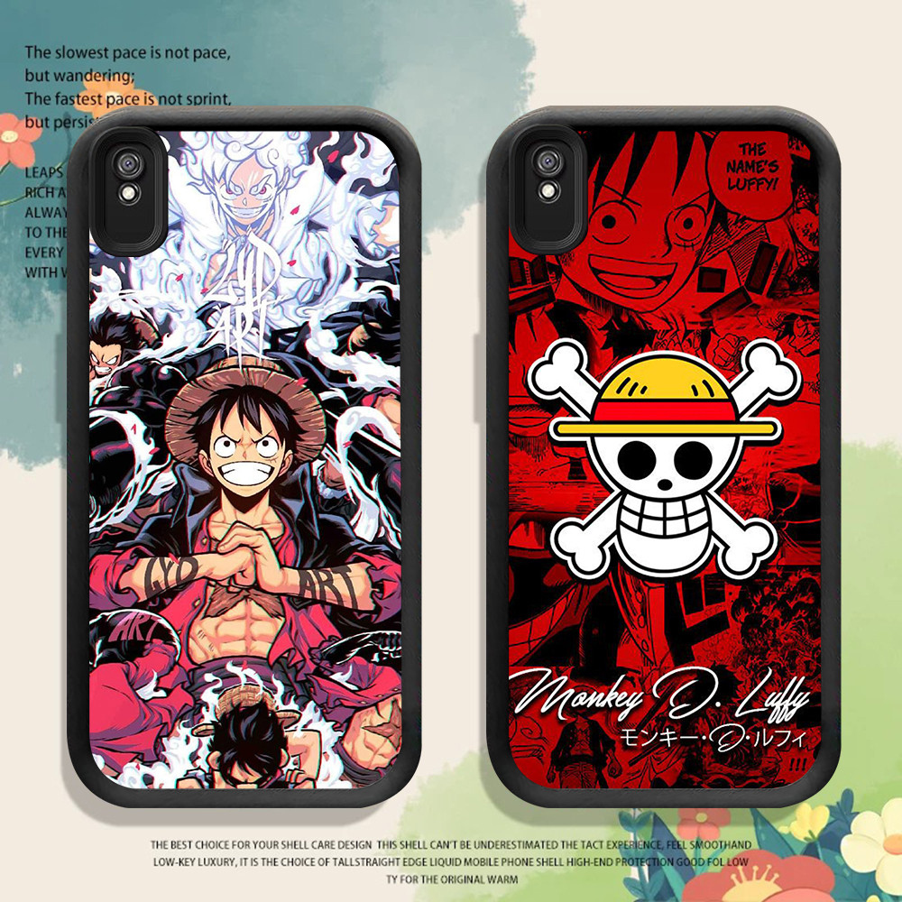 ปลอกกันกระแทกสําหรับ Xiaomi Redmi 9 12 13C 10C 9A 13 10 12C FB-30 One Piece Monkey D Luffy