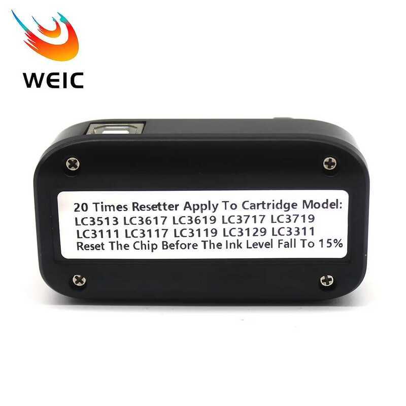 LC3119 LC3117 Ink Cartridge Chip Resetter For Brother MFC-J6980 MFC-J6580 J6980 J6580 Printer