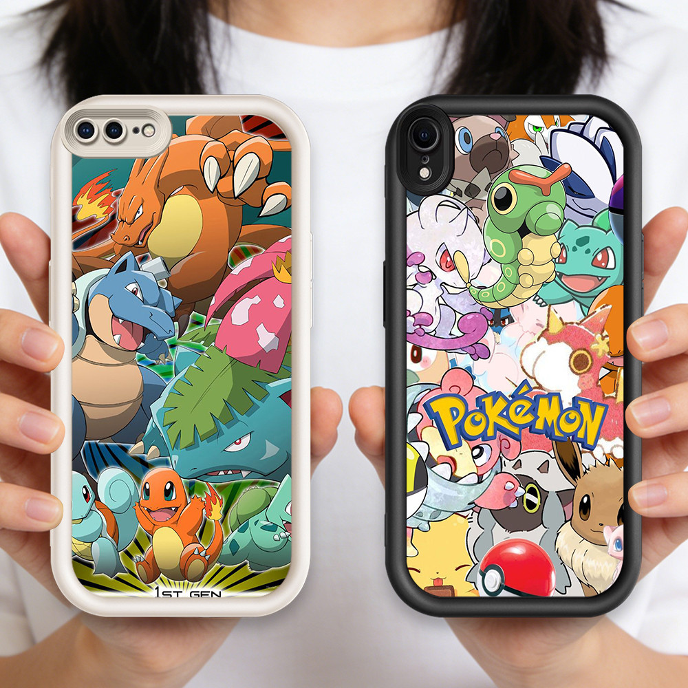 HP O-35 Pokemon เคสโทรศัพท์ซิลิโคนสําหรับ iPhone XS 7 6 XR X 8 Max Plus
