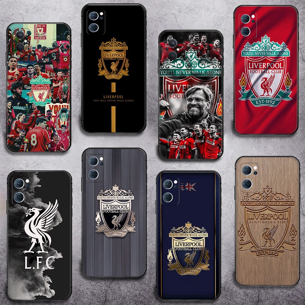 สําหรับ OPPO A17 A17K A37 Neo 9 A38 A18 A39 A40 A53 A32 A54 A55 A57 A57S TPU เคสโทรศัพท์นุ่มฝาครอบป้องกัน R1 กรณี Liverpool FC