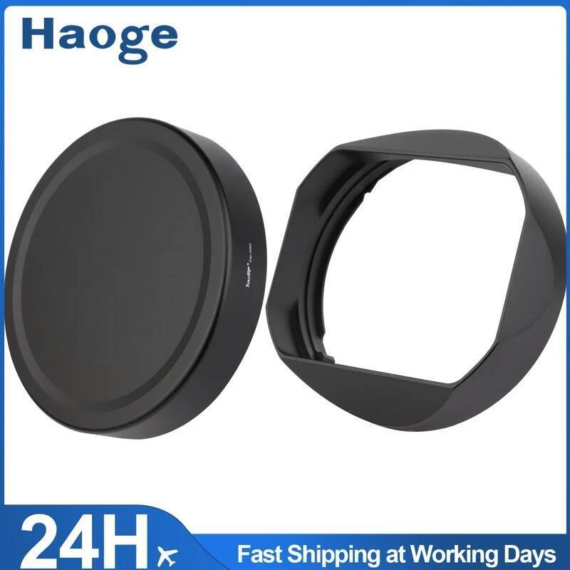 Haoge LH-X56II เลนส์โลหะ Square Bayonet สําหรับเลนส์ Fujifilm XF56mm F1.2 R WR, Fuji XF 56MM F1.2 Ma