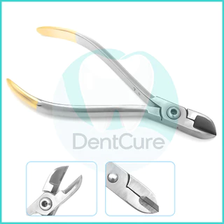 1 ชิ้น คีมทันตกรรมตัดปลายด้านไกล (Distal End Cutter )ตัดฟิลาเมนต์โครงสร้างฟัน (Arch Cutting) เครื่องมือสแตนเลสคุณภาพ