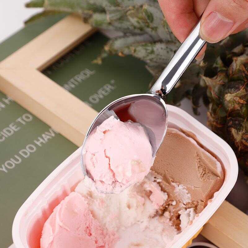 Creative Fruit Ball Digger Self-Melting Ice Cream Ball Spoon Ball Beater Ball Spoon Ice Cream Spoon 