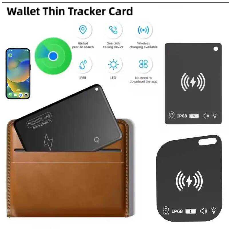 C Wallet Anti-Loss Card GPS Tracking Smart Loion Tag With Iphone Find My Ultra-Thin Card Bluetooth