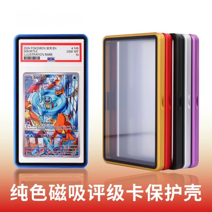 PSA/CGC/CCIC/BGS โลหะ Grading Card เคสป้องกัน Grading Card Display Star Card Pokémon PTCG