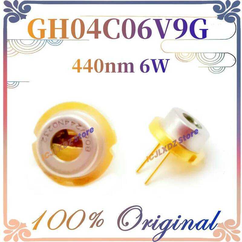 New 1pcs/lot Original GH04C06V9G ( GH0DA10505 ) TO-9 440nm 6W Blue Laser Diode 9mm In Stock (