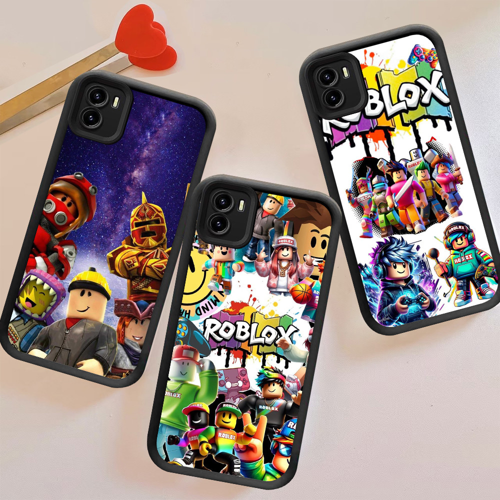 HP เคสโทรศัพท์สําหรับ VIVO IQOO T1 Y400 V60 Z10 NEO Turbo Y27 10 Lite 5G FB-42 Roblox หุ่นยนต์บล็อก