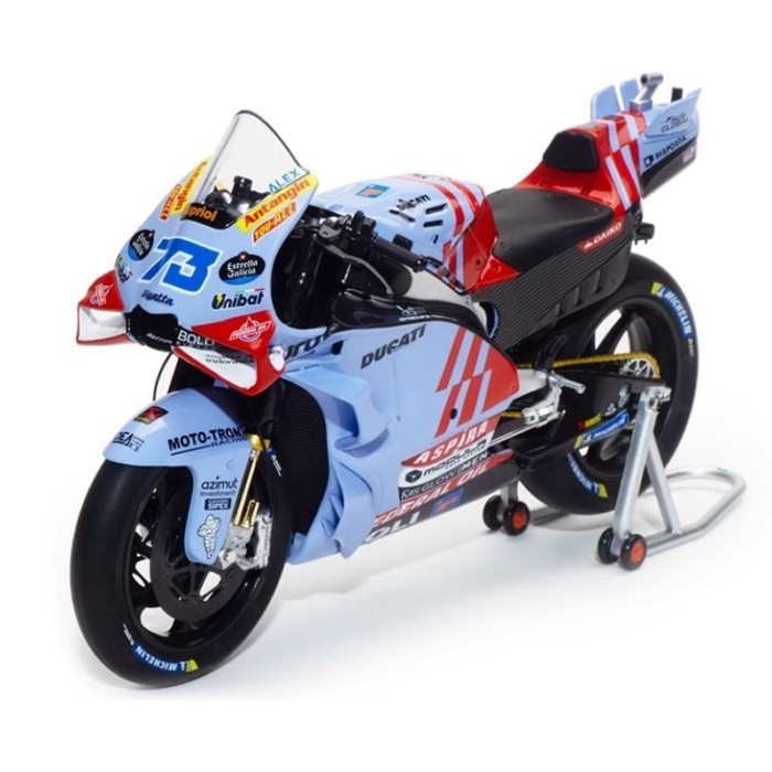 KILOworks 1: 12 MOTOGP Ducati Motorcycle GP24 Alloy Model Alex 73#小马