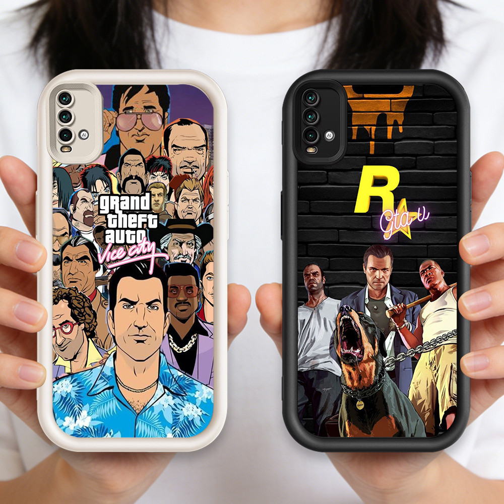 HP O-20 GTA เคสโทรศัพท์ซิลิโคนสําหรับ Xiaomi POCO X7Pro M4 M5S Pro 5G
