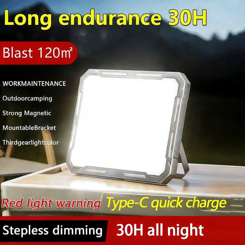 C LED Camping Tent Light Rechargeable Selight High Power Outdoor Emergency Lighting Waterproof Port