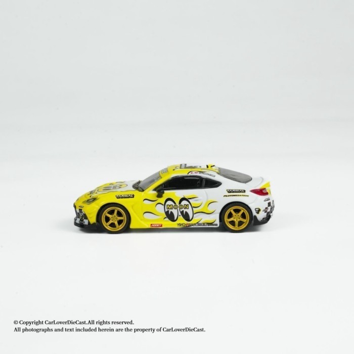 Ready Stock Ready Stock TW 1: 64 Toyota Toyota GR86 MOONEYES โมเดลรถอัลลอย