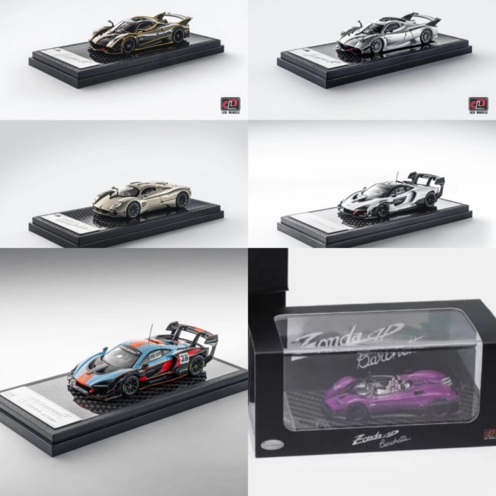 พร้อมส่ง LCD Exhibition Pagani Limited North Exhibition CCS Set Beijing 64 โมเดลรถโลหะผสม
