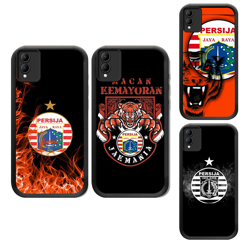 HP เคสโทรศัพท์สําหรับ VIVO Y36 Y33s Y31 Y51 Y50 Y35 Y53s Y30 2020 5G FB-34 Persija JAYA