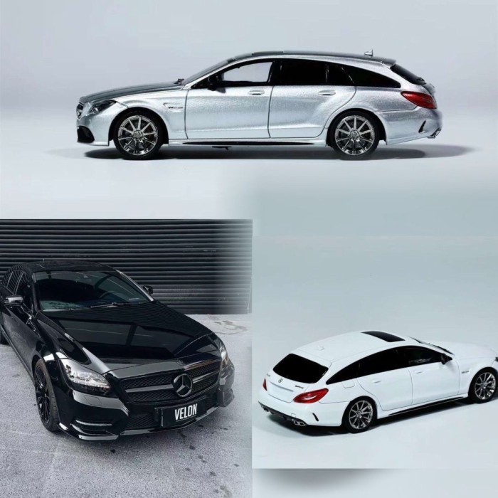 现货 KING MODEL KM1:64CLS63 ยิงเบรก行汽车