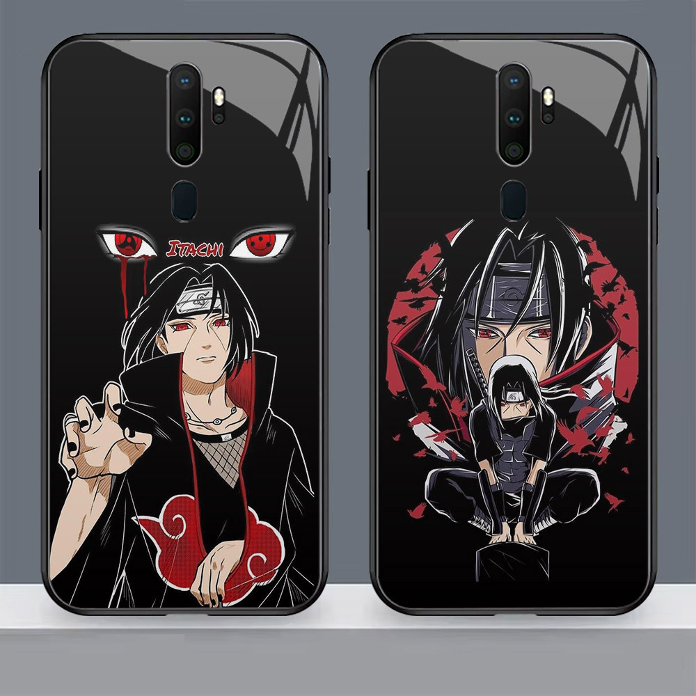 N-19 NARUTO HD Glass Casing สําหรับ OPPO Reno F17 2Z 2F 12F F11 A9 A5 2020 Pro Case