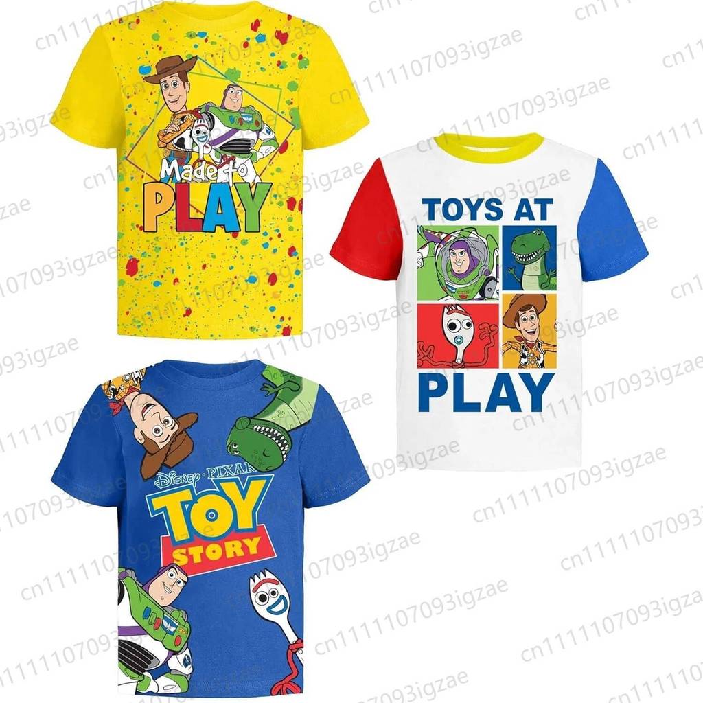 เสื้อยืดแขนสั้นลายปีใหม่ สําหรับเด็กชายเด็กเล็ก