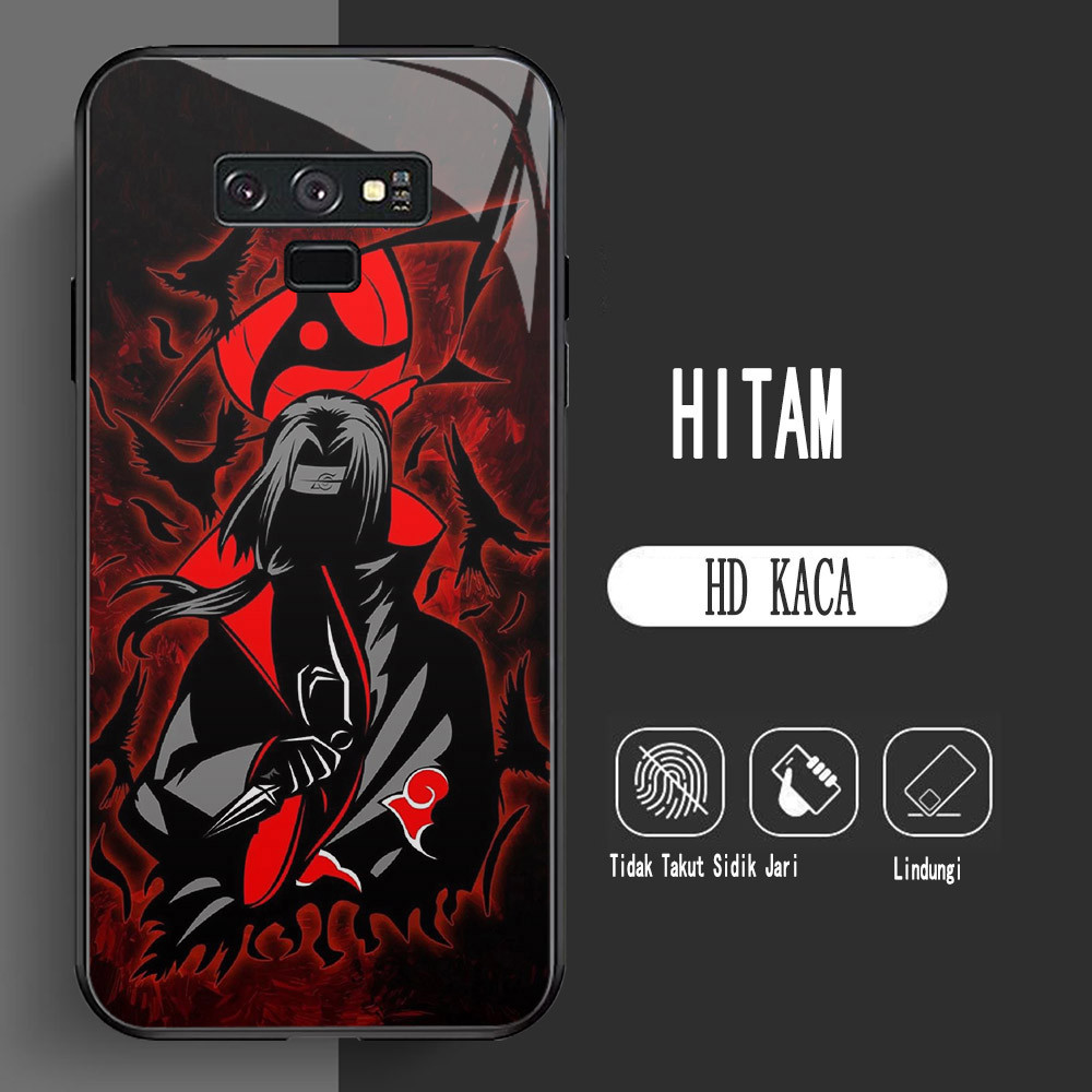 Y-18 Naruto HD Glass Casing สําหรับ Samsung Note 9 J7 J6 J4 Plus Core Prime Pro Case