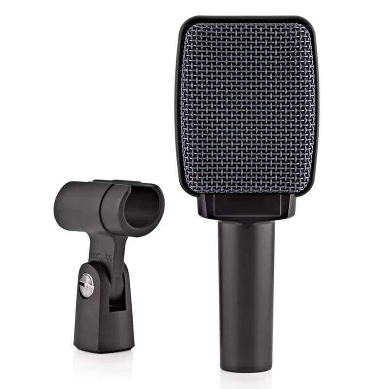 E906 ไมโครโฟนคุณภาพสูง Super-Cardioid พร้อมแคลมป์สําหรับเครื่องมือขายร้อน Cardioid ไมโครโฟน Auto Pro