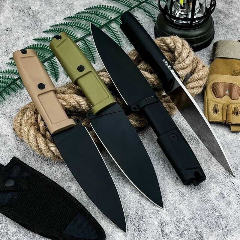 C Tactical Fixed Blade With Sheath 8Cr13mov Blade Forprene Handle EDC Adventure Tools High Hardness