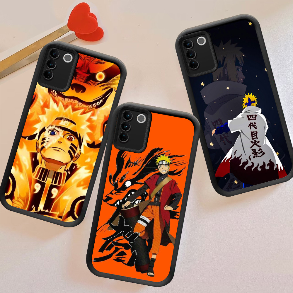 HP เคสโทรศัพท์สําหรับ VIVO IQOO V29E Z9X Z9 V15 S1 V20 Pro 5G FB-49 Uzumaki Naruto