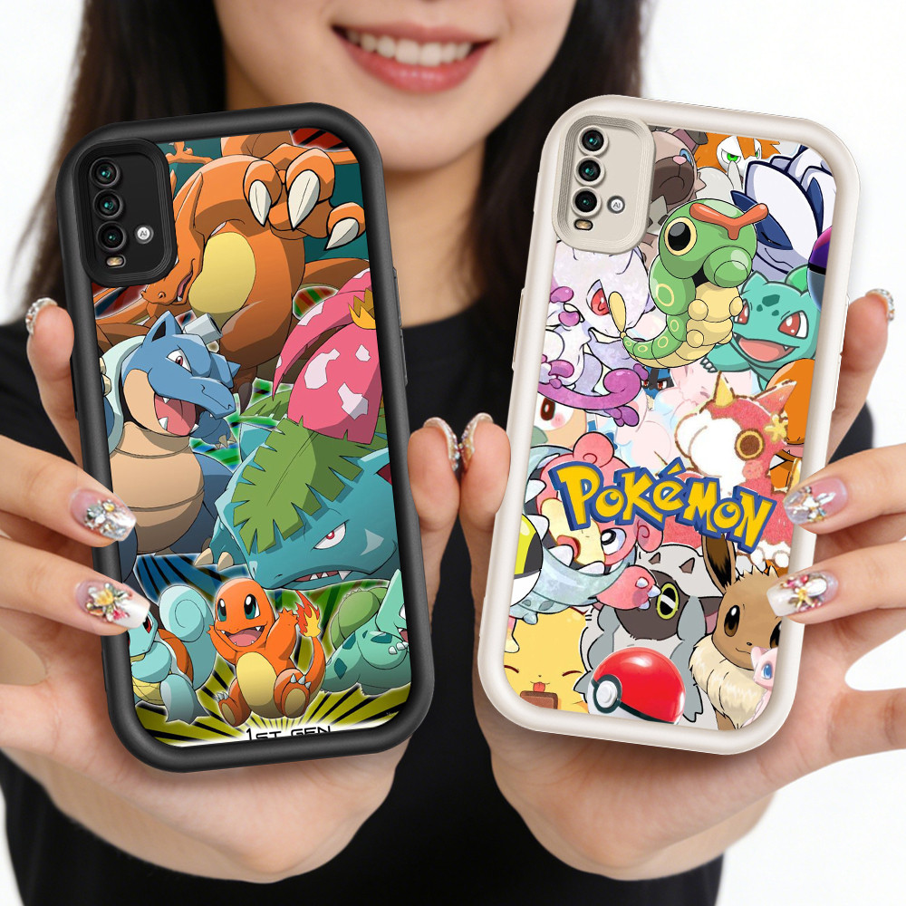 HP O-35 Pokemon เคสโทรศัพท์ซิลิโคนสําหรับ Xiaomi POCO X7Pro M4 M5S Pro 5G