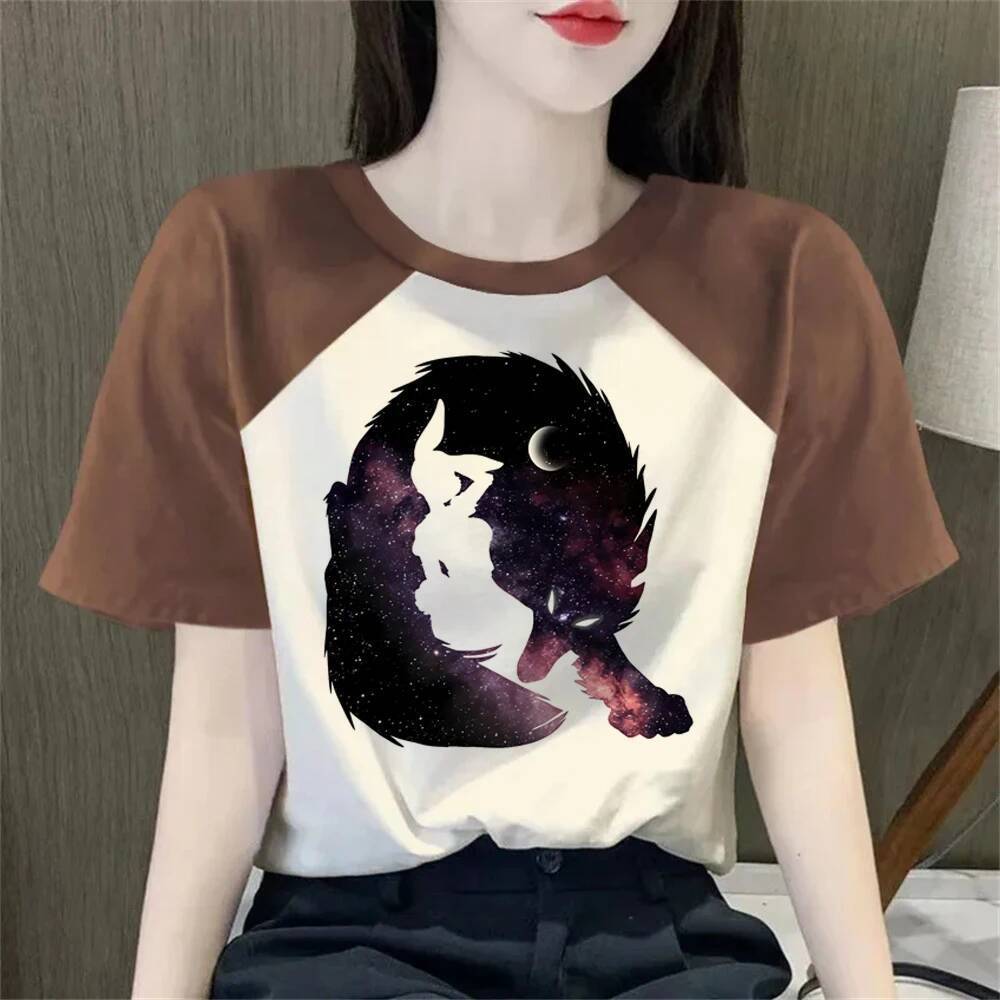 Beastars เสื้อยืดผู้หญิงทางเลือก Retro ญี่ปุ่น top tees clearance ขาย streetwear y2k ทางเลือก gothic