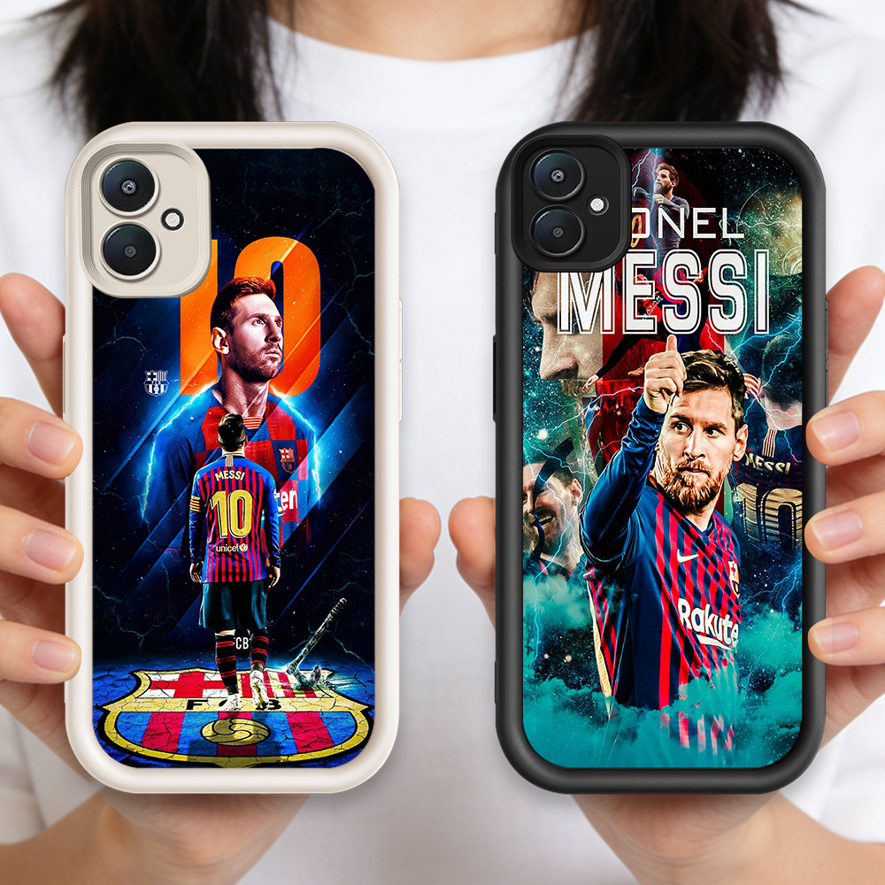 HP O-5 Barcelona Messi เคสโทรศัพท์ซิลิโคนสําหรับ Xiaomi Redmi หมายเหตุ 13C A2 6A 9A 7 K60 9T A1 Ultr