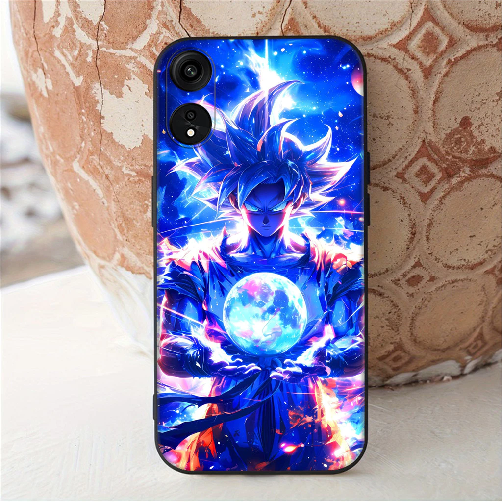 เคสการ์ตูนสีดำ สำหรับ OPPO A1 A98 F23 A3S A5 A3X A3 Pro A9 A5S A7 A8 A31 A12 12S A12E A15 A15S A16 A16S A7K thumbnail 10