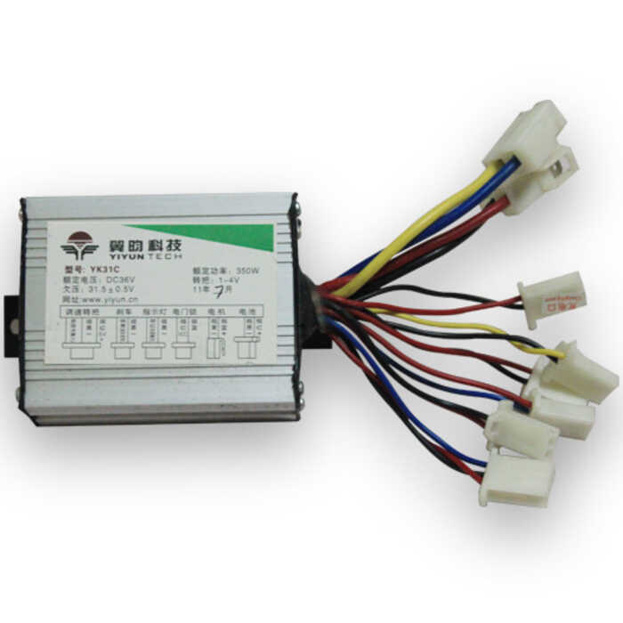 C [Automotor Life] 12V/24V/36V/48V 250W/350W/500W/800W Electric Bike Motor Brushed Controller Dc El