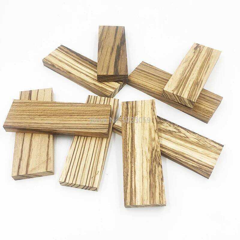 2pieces wood for Knife handle Produce material ,Knife DIY tools 120x40x10mm /  4.7x1.57x0.4inches