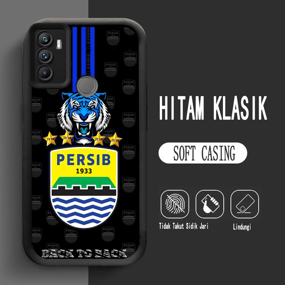 Y-21 Persib เคสซิลิโคนสําหรับเคส OPPO A53S A53 A33 2020