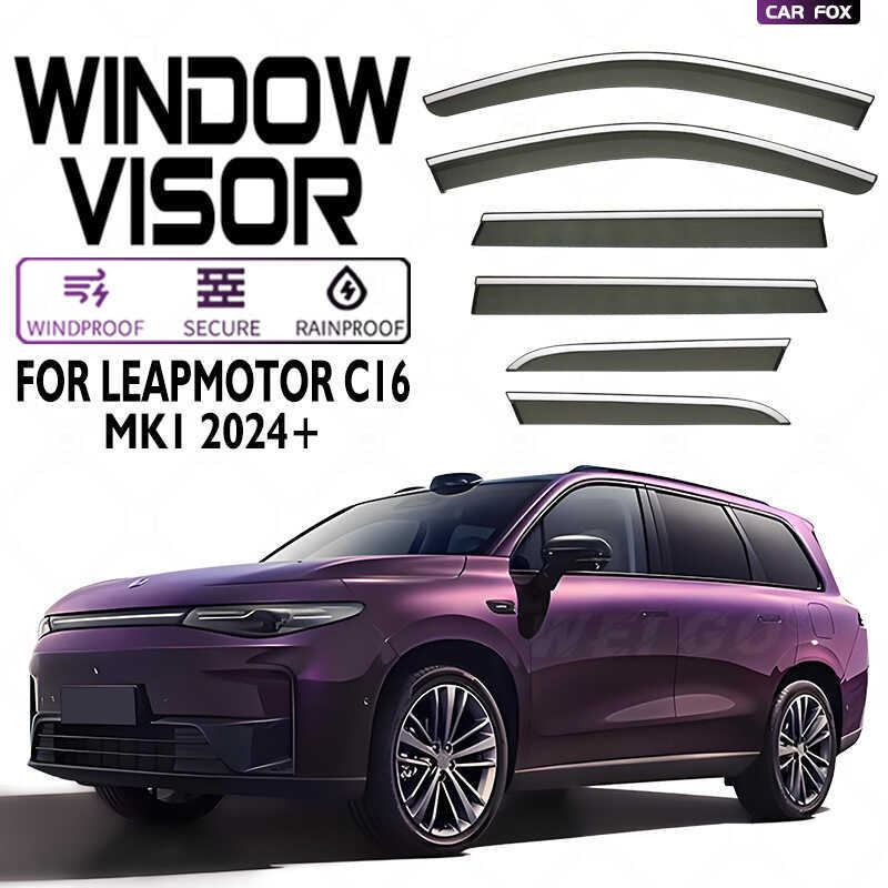 เหมาะสําหรับ Zero Running c16 ที่บังแดดกันฝน Leapmotor C16 ที่บังแดดหน้าต่าง