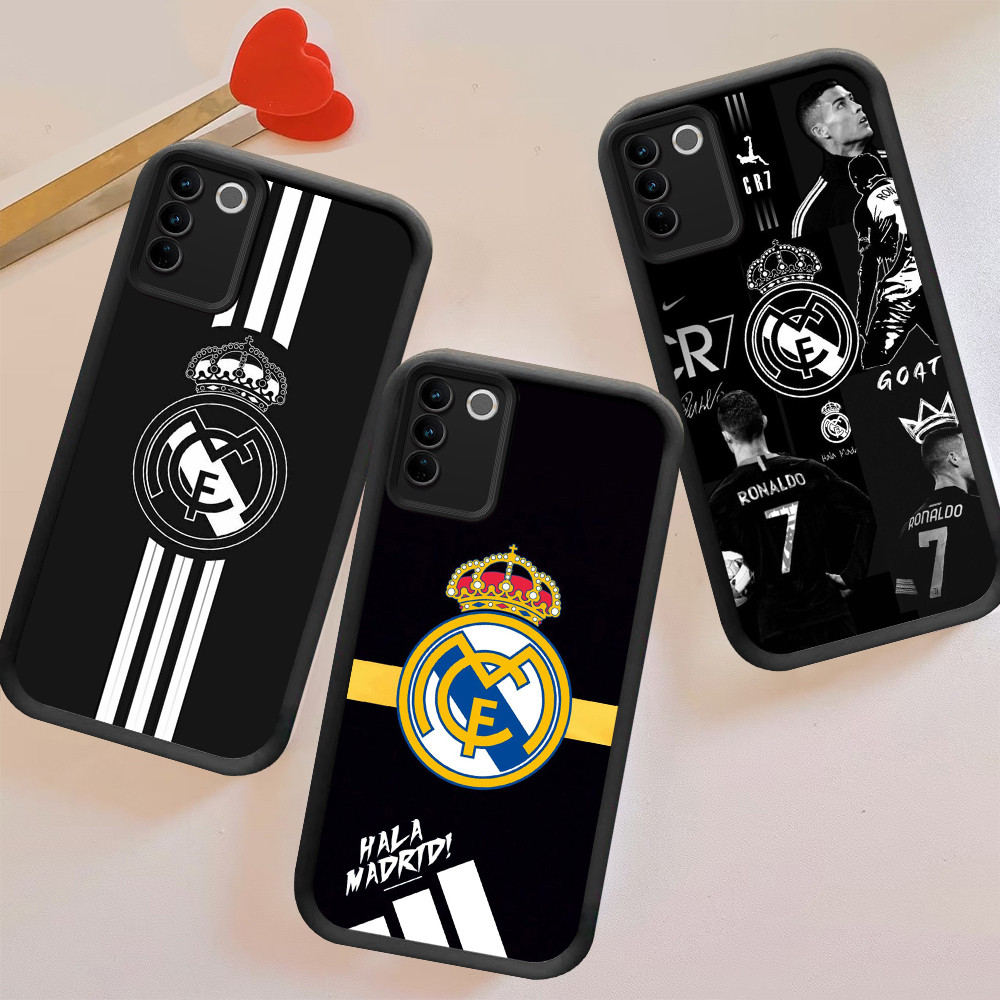 HP เคสโทรศัพท์สําหรับ VIVO IQOO V29E Z9X Z9 V15 S1 V20 Pro 5G FB-9 CR7 Real Madrid
