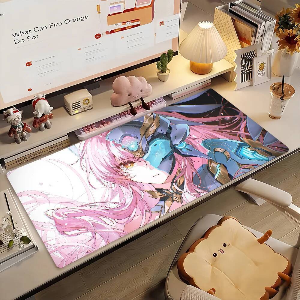 Wuthering Waves Aemath Mouse Pad ยางกันลื่นคอมพิวเตอร์ Gamer Balance Decoracion Deskmat แล็ปท็อปสํานักงานขนาดใหญ่