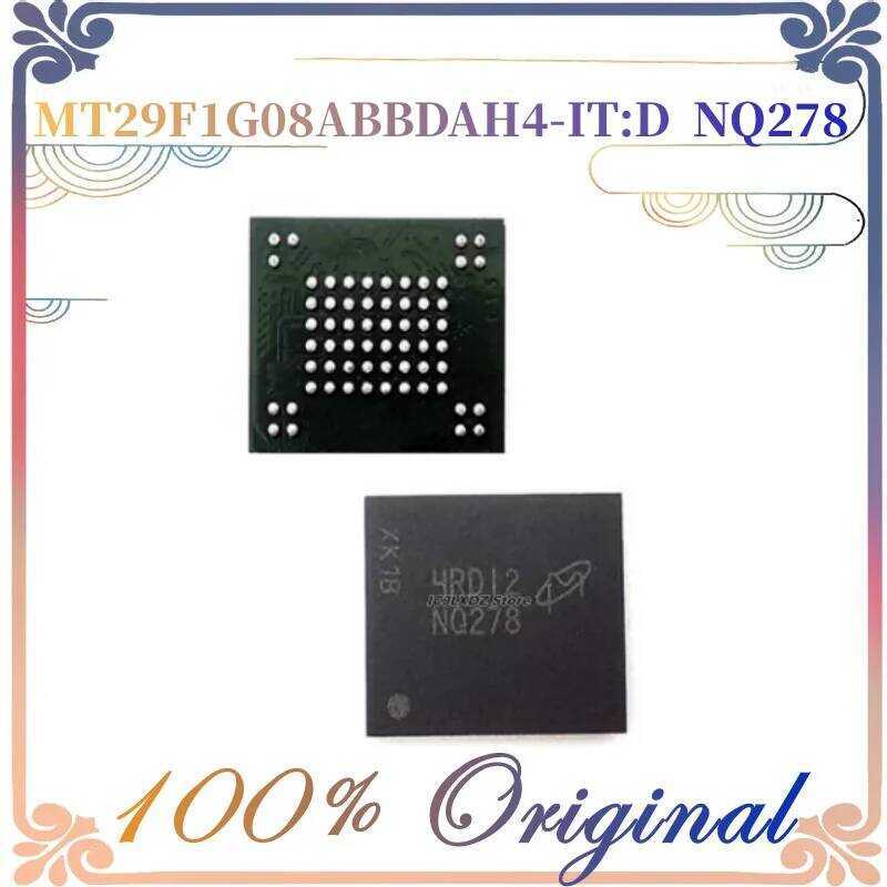 New 1-10pcs/lot Original MT29F1G08ABBDAH4-IT:D BGA-63 MT29F1G08ABBDAH4-IT D BGA63 MT29F1G08ABBD