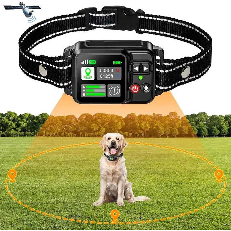 C GPS Wireless Dog Fencing System - Electric Fencing With GPS Electric Satellite Technology, Pet Fe