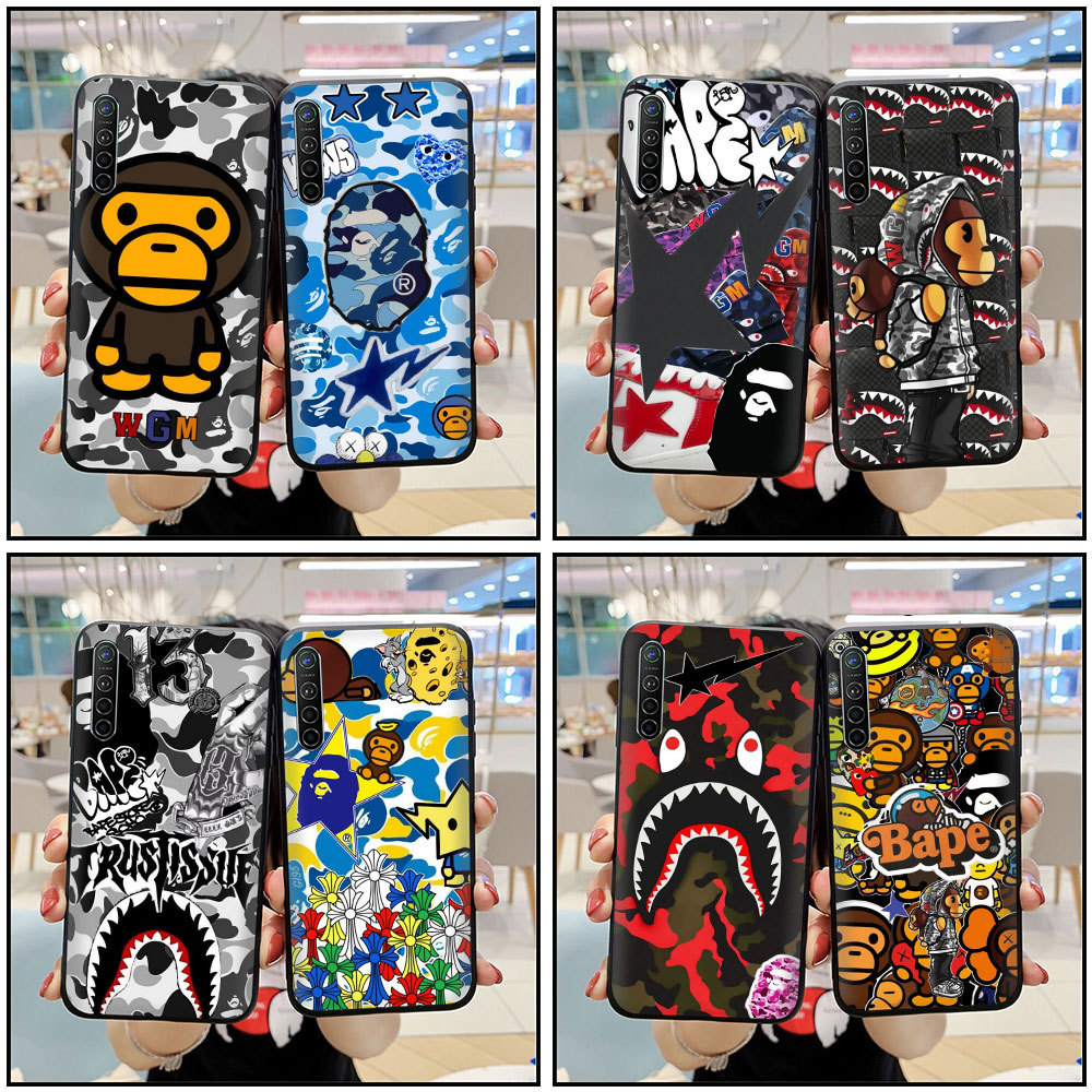 Samsung Galaxy S21 Fe S21Ultra S21Plus S23 Fe S23ultra S23 Plus 9A8F Bape เคสโทรศัพท์ซิลิโคนอ่อนนุ่ม