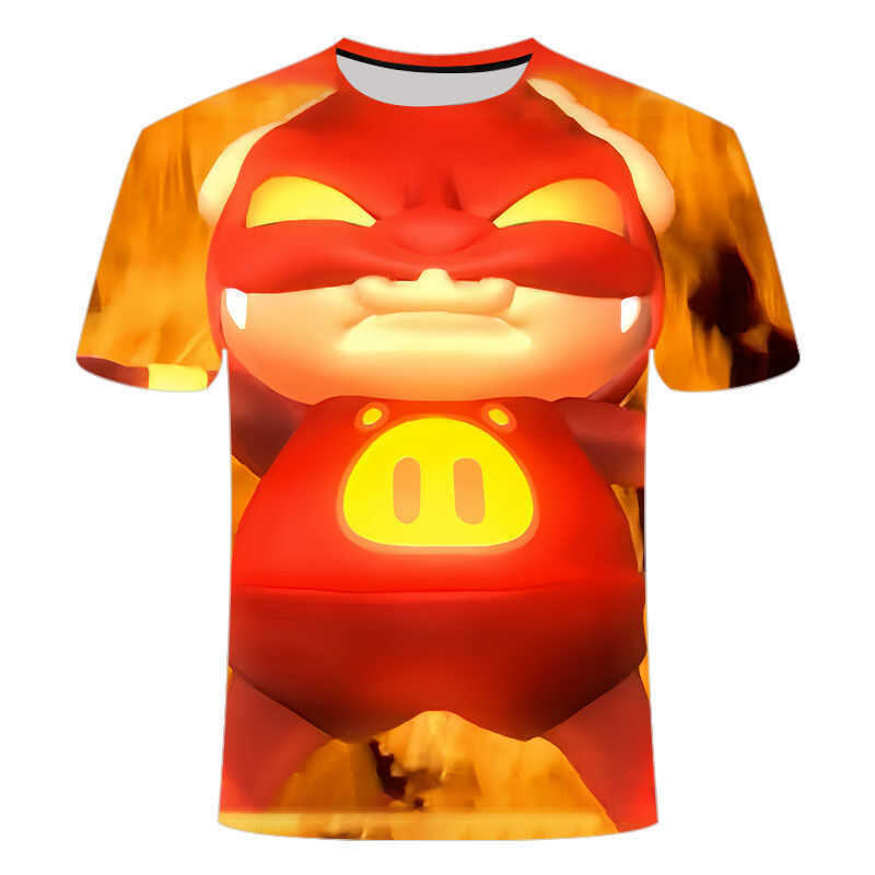 GGBOND เสื้อยืดแขนสั้น สำหรับผู้ชายและผู้หญิง ออกแบบแบบแซ่บและสร้างสรรค์เหมือนประติมากรรมทราย