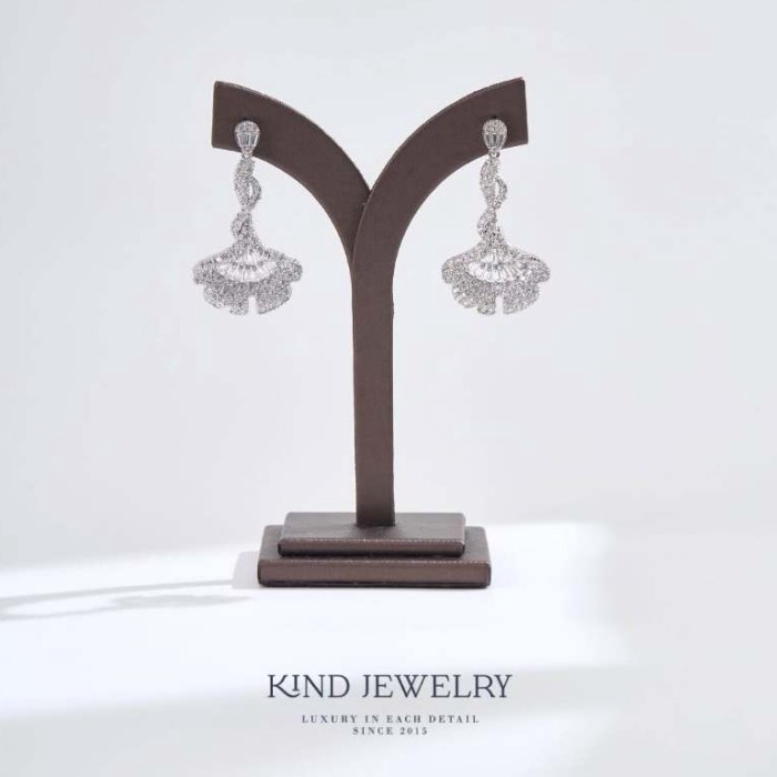 Kind Jewelry ต่างหู เจ้าสาว ต่างหูออกงาน Labella
