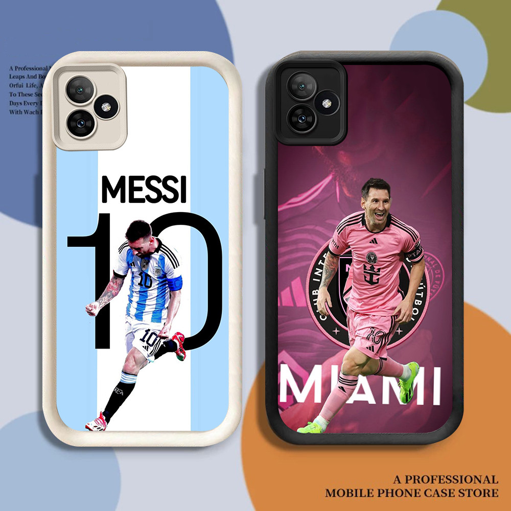 ปลอกกันกระแทกสําหรับ ITEL A50 P65 100 A90 S23 A80 A70 City P55 5G FB-15 ฟุตบอล Leo Messi