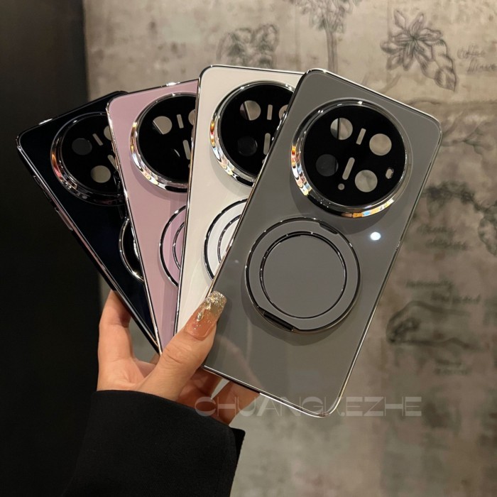 360° เคสกระจกแม่เหล็กหมุนได้สําหรับ หัวเว่ย เพื่อน 80 รูปที่ 4