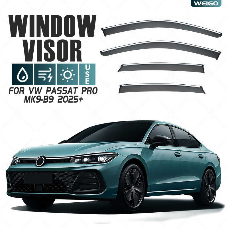 เหมาะสําหรับรุ่นจีน Volkswagen Passat B5 Rain and Rain Sun Visor กระจกมองหลัง Rain Eyebrow รถพิเศษโด