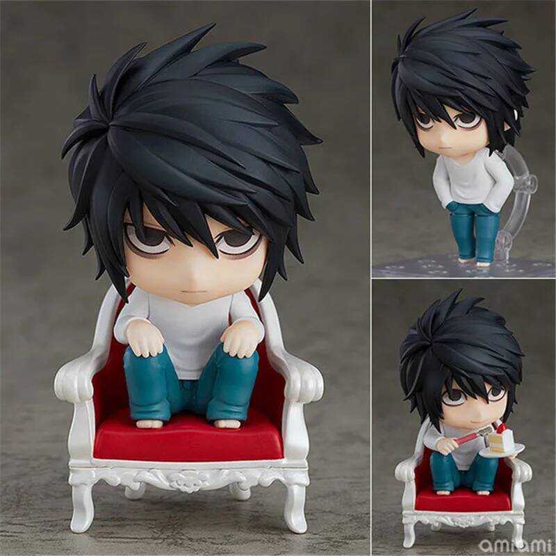 C New Death Note Figures 1200 Lawliet 1160 Yagami Light Action Figure Collection Toy Model Doll Bir