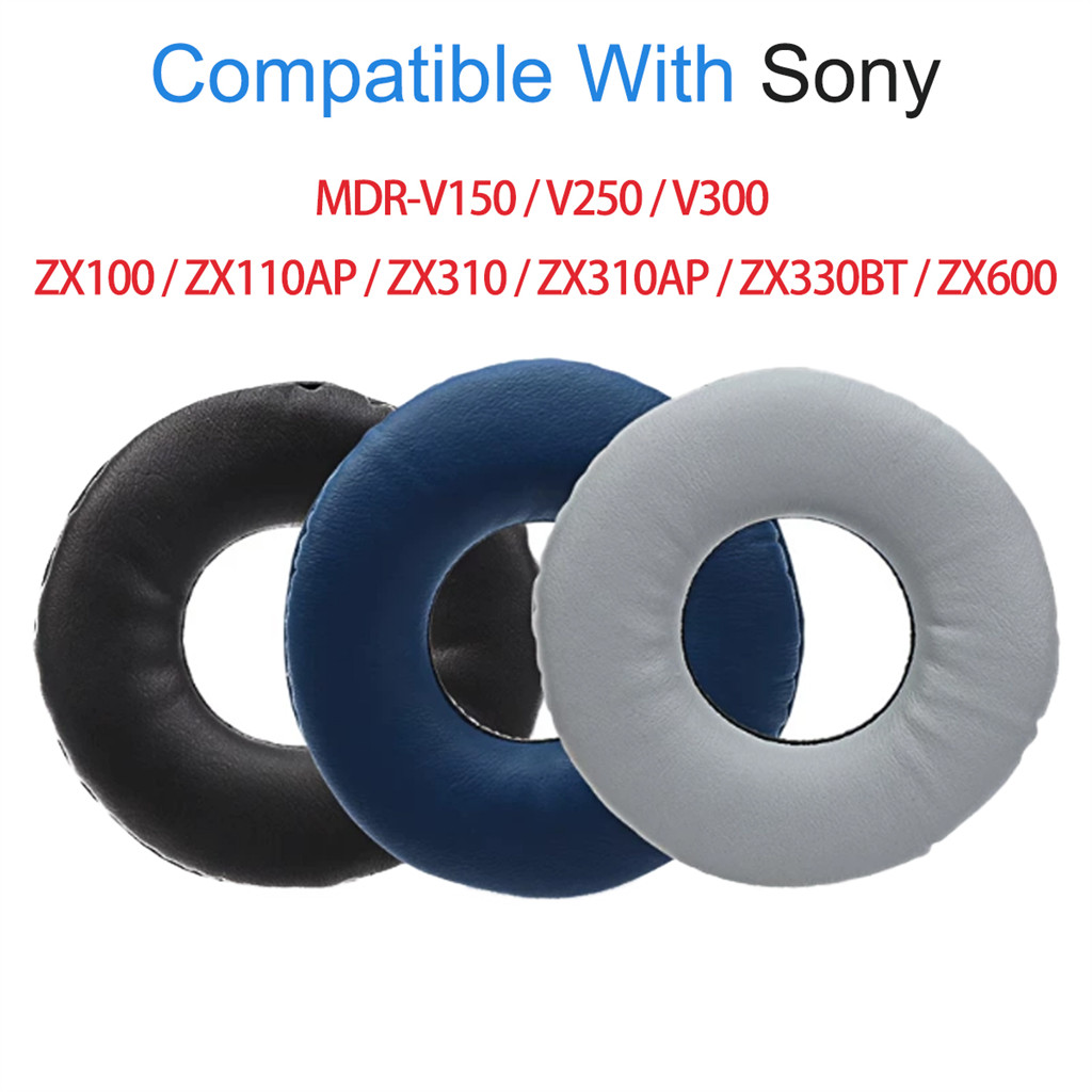 เปลี่ยนหูฟังแผ่นรองหูฟังสําหรับ Sony MDR-V150 V250 V300 ZX100 ZX110AP ZX310AP ZX330BT ZX600 ไร้สายแผ