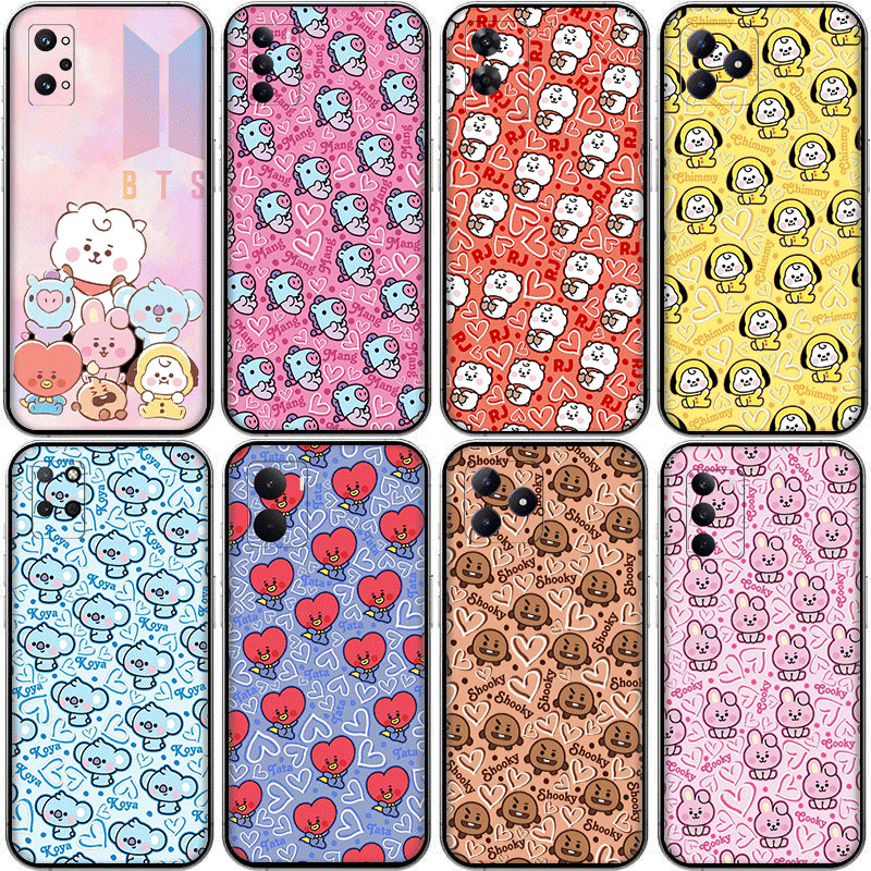 สําหรับRealme Narzo 50a 50i Prime 70 Pro X N65 ความเข้ากันได้เคสโทรศัพท์TPU soft Caseฝาครอบป้องกันCr