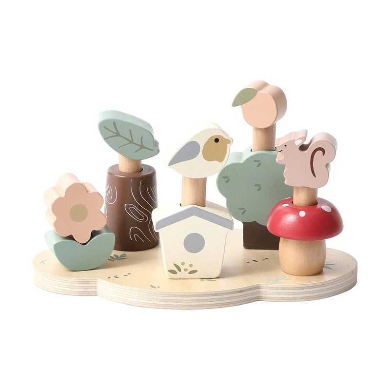 C Baby Montessori Eduional Toys Toddler Kids Creative Games Wooden Toys Set Plant Animal F Toys For