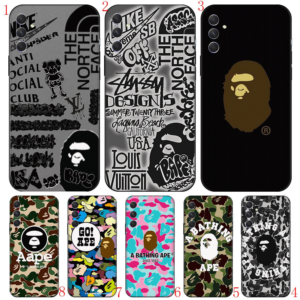 สําหรับ Samsung A07 A17 A56 A36 A26 S25 Fe Edge Plus Ultra TPU เคสโทรศัพท์นุ่มฝาครอบป้องกันแนวโน้ม A
