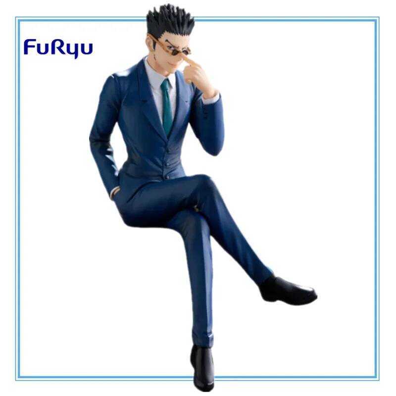 C In Stock Original Furyu HUNTER HUNTER Leorio Paladiknight PVC 17Cm Anime Figures Action Figure Mo